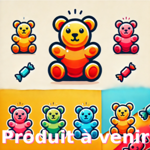 Bonbons Nounours CBD 22,5mg